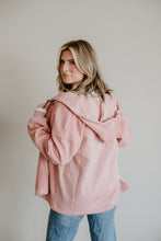 Load image into Gallery viewer, Pink Zip Up Hoodie Jacket
