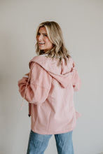 Load image into Gallery viewer, Pink Zip Up Hoodie Jacket
