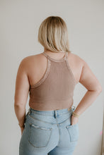 Load image into Gallery viewer, Vintage High Neck Crop Top
